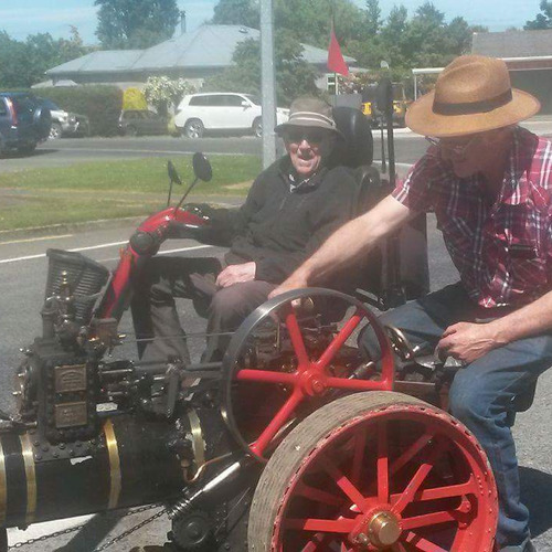 Mini Steam Train & Mobility Scooter