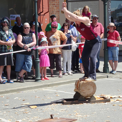 Wood Chopping