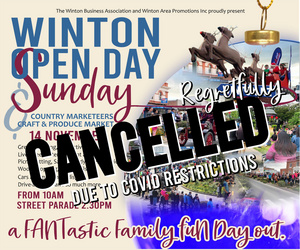 Cancelled Open Day