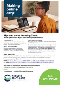 Making online easy - Tips and tricks for using Zoom