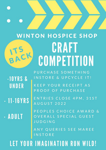 Winton Hospice Shop  Craft Competition