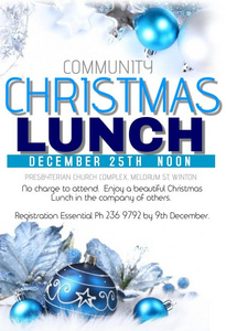 Community Christmas Day Lunch