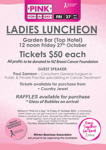 In the Pink Ladies Luncheon
