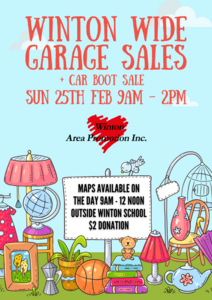 Winton Wide Garage Sales + Car Boot Sale