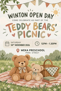 Teddy Bears Picnic - OPEN DAY