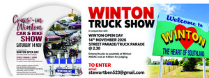 Car, Bike & Truck Show - Winton OPEN DAY