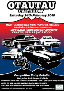 Otautau Car Show Otautau Car Show
