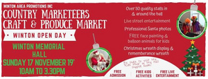 Winton Open Day Craft Market Winton Open Day Craft Market