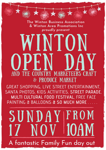Winton Wide Open Day