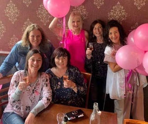 Central Southland women Nicky Churstain, Suzanne Alexander, Margie Ruddenklau, Maree Smith, Vicki Murphy and Mary Witsey.