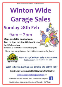 Winton Wide Garage Sales
