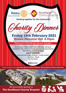 Charity Dinner Winton