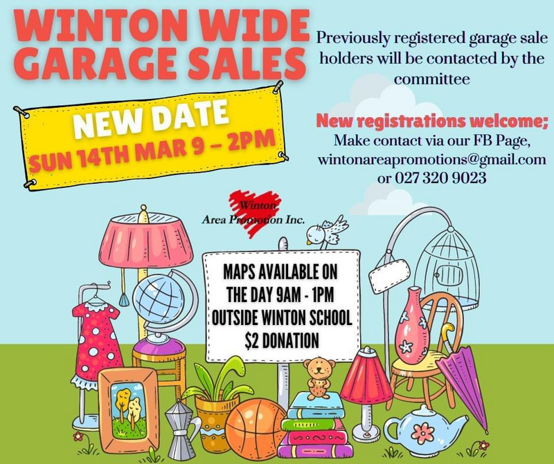 Winton Wide Garage Sales | Winton NZ